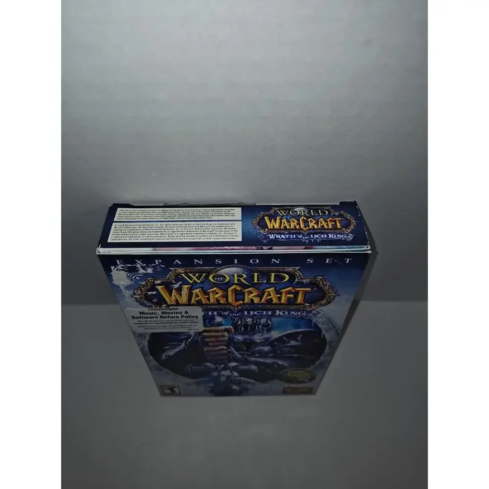 World of Warcraft: Wrath Of The Lich King Expansion Set PC Gaming Game In Box